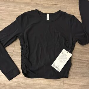 All It Takes Long Sleeve Black Nulu Lululemon BRAND NEW